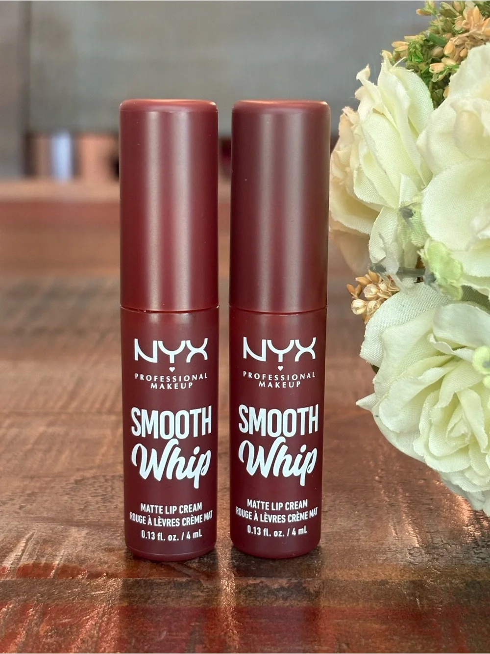 New NYX Smooth Whip MATTE LIP CREAM in FAUX FUR Duo!